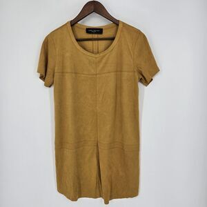 Arika Chicago Black Label Mustard Yellow Dress Medium